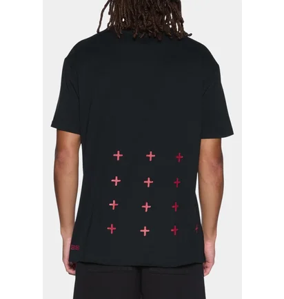 Футболка мужская Ksubi All Day Biggie Ss Tee Bred Black MFA25TE005-BLK