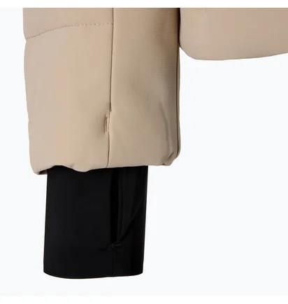 Куртка женская CMP Jacket Zip Hood Mechanical Str Beige 34W4586-A435