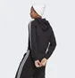 Худи женское Adidas Essentials 3-Stripes French Terry Crop Hoodie Grey Ic8767