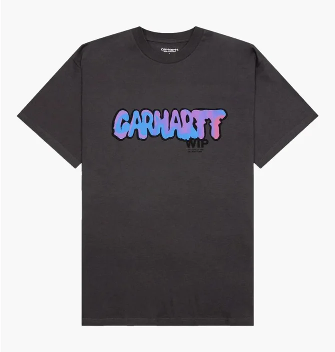 Футболка мужская Carhartt WIP Drip Logo Grey I033160-98XX