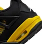 Кроссовки детские Air Jordan 4 Retro Thunder Gs Black 408452-017
