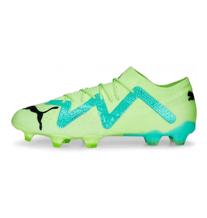 Бутсы унисекс Puma Future Ultimate Low Fg/Ag Green 107169-03