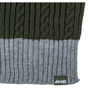 Шарф унисекс Jeep Twisted Tricot Scarf J22W Black O102603-E856