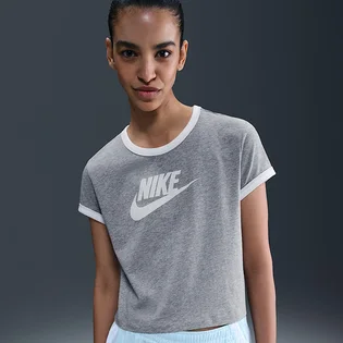 Футболка женская Nike Short-Sleeve Ringer Grey IF4072-063
