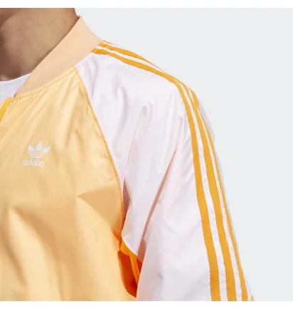 Олимпийка мужская Adidas Summer Sst Track Jacket Yellow/White Hc2096