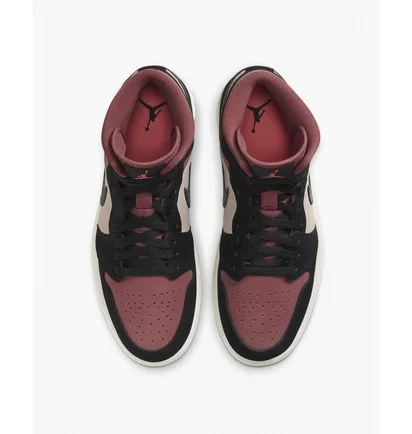 Кроссовки женские Air Jordan 1 Mid Canyon Rust Multi BQ6472-202