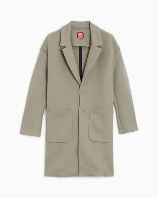 Пальто мужское Nike Sportswears Tech Fleece Reimagined Trench Grey FN0601-053