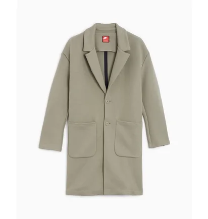 Пальто мужское Nike Sportswears Tech Fleece Reimagined Trench Grey FN0601-053