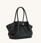 Сумка жіноча JW PEI Hana Medium Weave Texture Tote Bag Black BB2025BG119200JWP