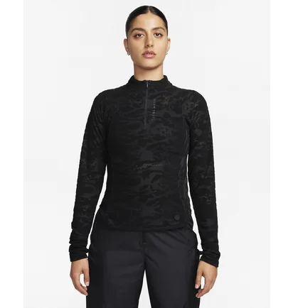 Лонгслів жіночий Nike 1/4 Dri-Fit Trail Black FB7637-010