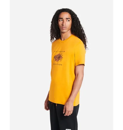 Футболка чоловіча Air Jordan Mj Flight Essential Short Sleeve Crew Tee Yellow Dh8970-738
