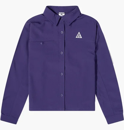 Рубашка женская Nike Acg Long Sleeve Trail Top Violet FB7887-555