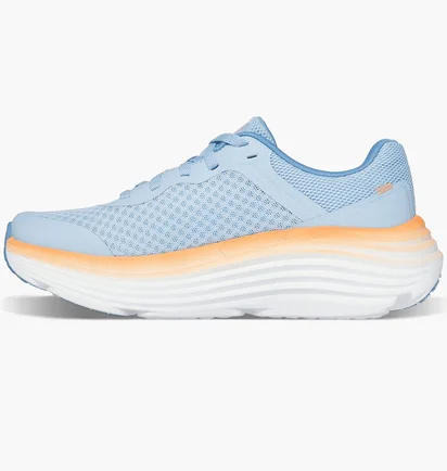 Кроссовки женские Skechers Max Cushioning Endeavour Running Blue/Orange 129470-BLOR