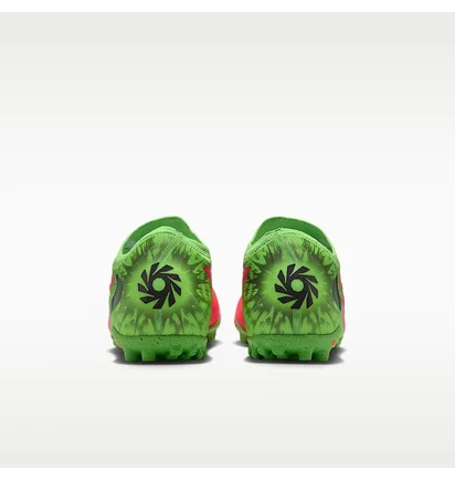 Бутсы унисекс Nike Reactx Phantom 6 Low Pro Tf Eh Green/Red IH1788-603