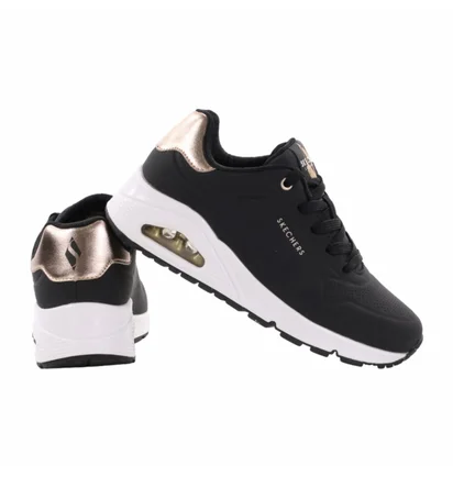 Кросівки жіночі Skechers Uno Black 177094-BLK