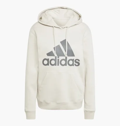 Худи женское Adidas Essentials Big Logo Beige IY6708