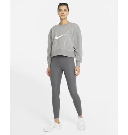 Світшот жіночий Nike Dri-Fit Get Fit Grey DD6130-091