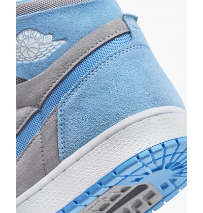 Кроссовки мужские Air Jordan 1 Zoom Cmft 2 MenS Shoes Grey/Light Blue DV1307-014