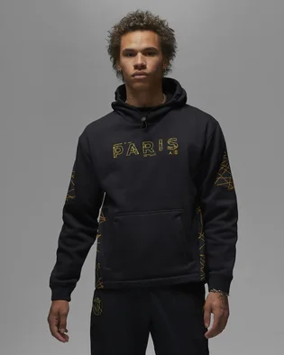 Свитшот мужской Nike Jordan Paris Saint-Germain Black Dv0613-010