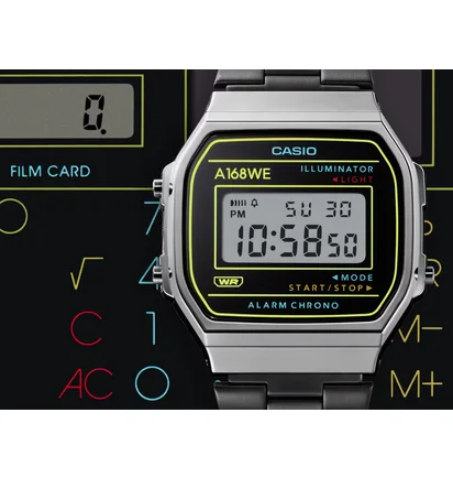 Часы унисекс Casio Vintage A168WEHB-1A