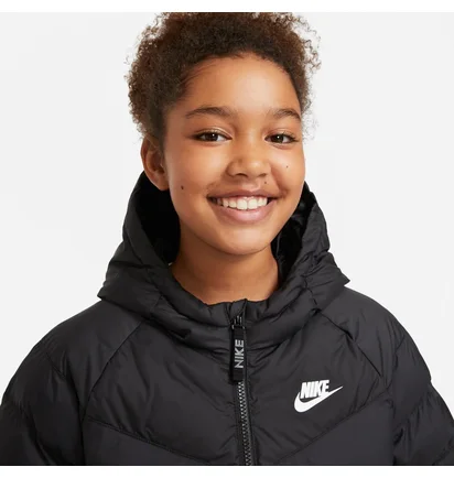 Пуховик дитячий Nike U Nsw Synthetic Fill Jacket Black CU9157-010