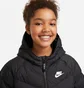 Пуховик дитячий Nike U Nsw Synthetic Fill Jacket Black CU9157-010