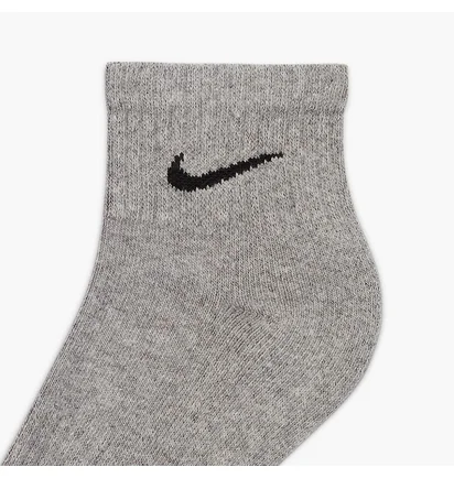 Носки унисекс Nike Everyday Csh Ankl Grey (6 пар) SX7669-064