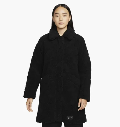 Куртка женская Nike Womens Long Jacket Black Dd5088-010