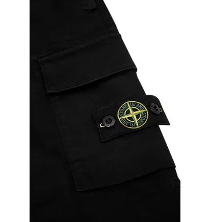 Штаны мужские Stone Island Cargo Black K2S153100033-S00L1-V0129