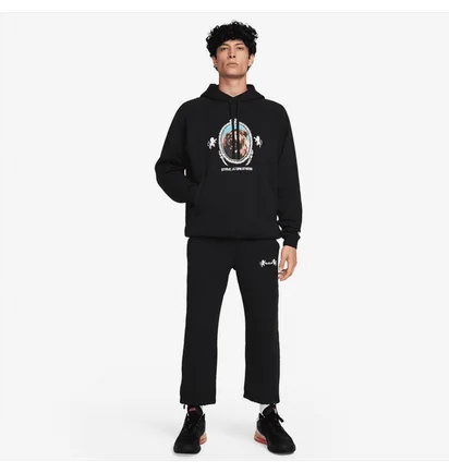 Худі чоловіче Nike Lebron James Brush Pull-Over Hoodie Black FB7123-010