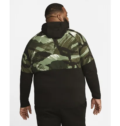 Толстовка чоловіча Nike Dri-Fit Fleece Black/Green Dq4790-220