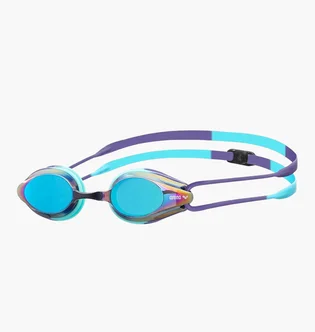 Окуляри для плавання унісекс Arena Tracks Mirror Violet/Light Blue 92370-112