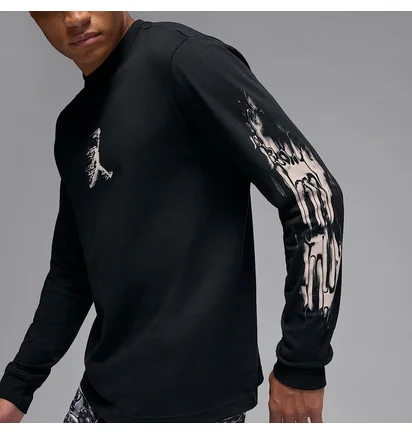 Лонгслів чоловічий Air Jordan Sport Dri-Fit Black HQ9038-010