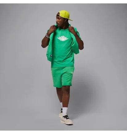 Футболка чоловіча Air Jordan Rare Air Wsh 85 Ss Crew Green IB3130-324