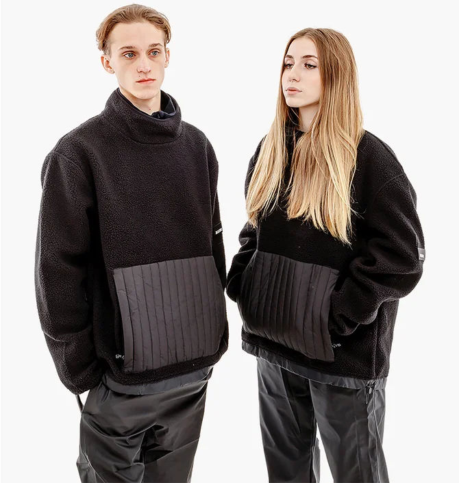 Кофта унісекс Rains Tops Black 1850-BLACK