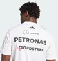 Футболка чоловіча Adidas Mercedes - Amg Petronas Formula One Team Driver White JX5798