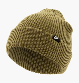 Шапка женская Nike Peak Standard Cuff Olive FB6526-378