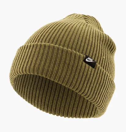 Шапка жіноча Nike Peak Standard Cuff Olive FB6526-378