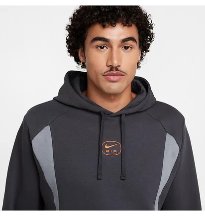 Худи мужское Nike M Nsw Sw Air Po Grey HM0175-061