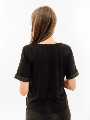 Футболка жіноча AUSTRALIAN Gold Tape Jersey V Tee Black LSDTS0028-003