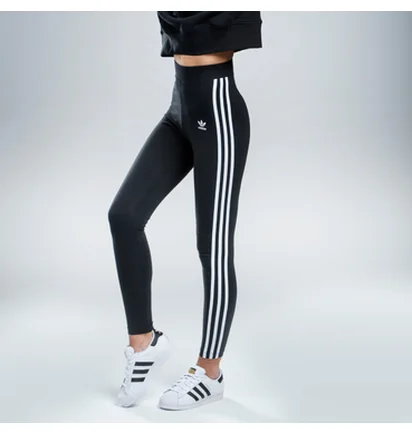 Штаны женские Adidas 3-Stripes Black GN4504