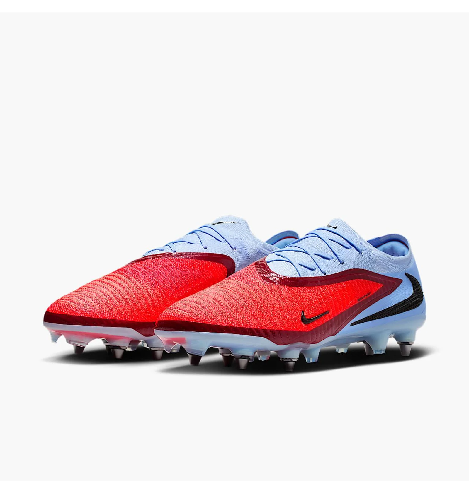 NIKE PHANTOM6EliteFG 袋 箱付き ᐉ Бутсы унисекс Nike Phantom 6 Low Elite Sg-Pro Red/Light Blue
