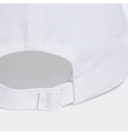 Кепка унісекс Adidas 3-Stripes Cotton Twill Baseball Performance White II3509