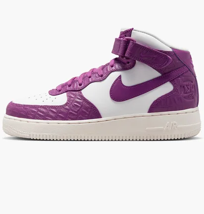 Кроссовки женские Nike Air Force 1 07 Mid Lx Violet/White Dz4865-503