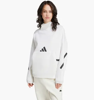 Світшот жіночий Adidas Z.N.E. Hooded Sweatshirt White JI7553