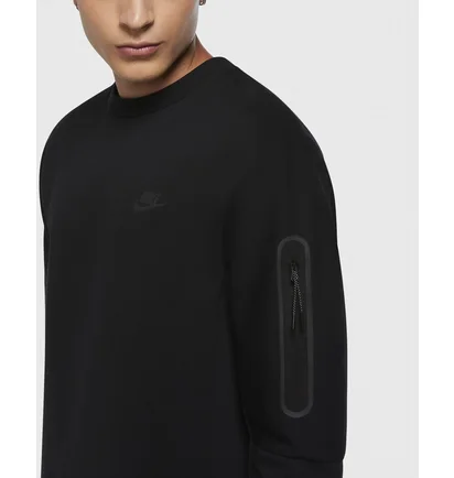 Свитшот мужской Nike Sportswear Tech Fleece Black CU4505-010