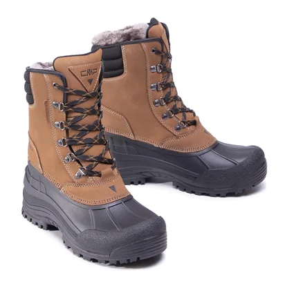 Ботинки мужские CMP Kinos Snow Boots Wp Brown 3Q48867-P758