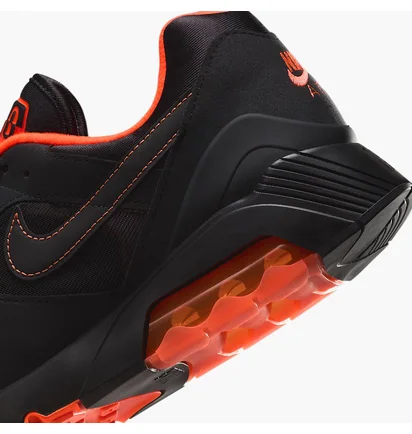 Кроссовки мужские Nike Air 180 Black/Orange FJ9259-002