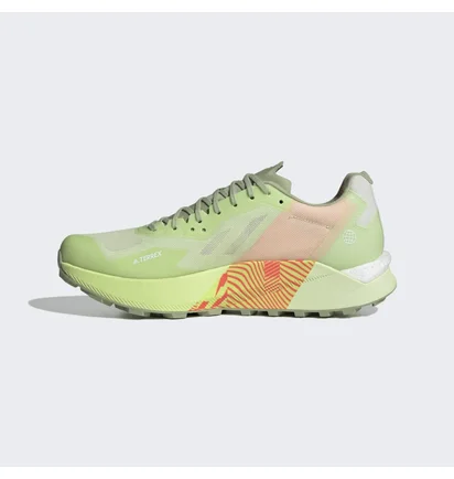 Кроссовки мужские Adidas Terrex Agravic Ultra Trail Running Shoes Green H03180