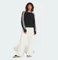 Штаны женские Adidas Essentials Winterized Wide Rib Beige JV7484
